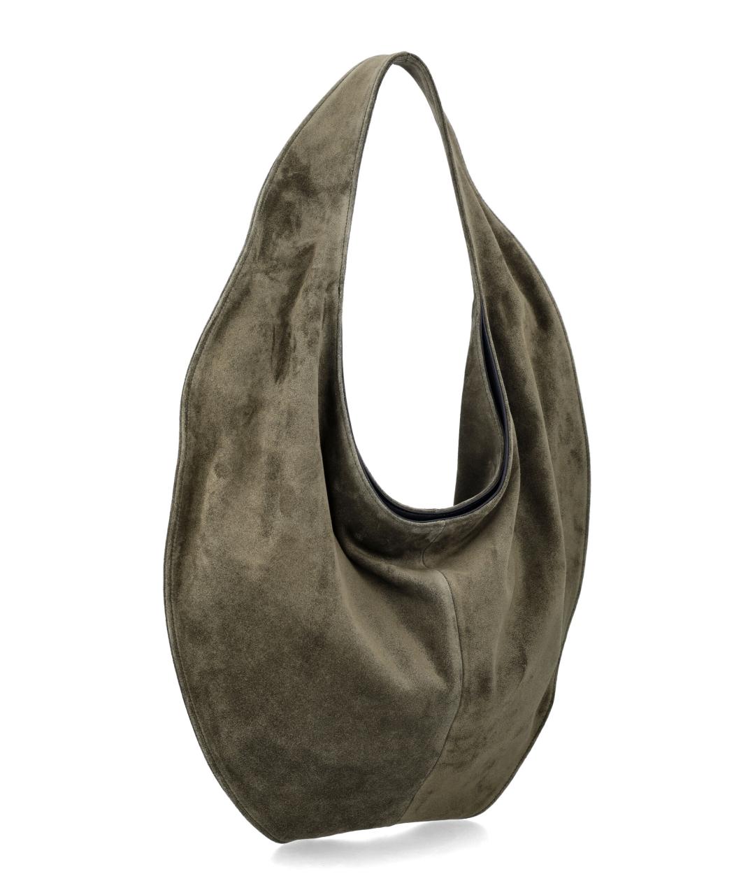 MAEDEN Зеленая замшевая сумка тоут, фото 2