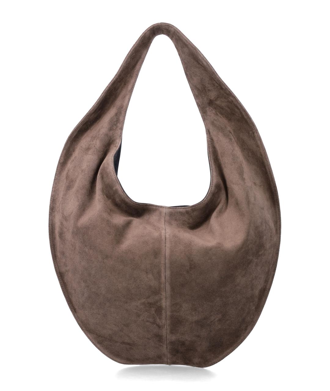 MAEDEN Серая замшевая сумка тоут, фото 3