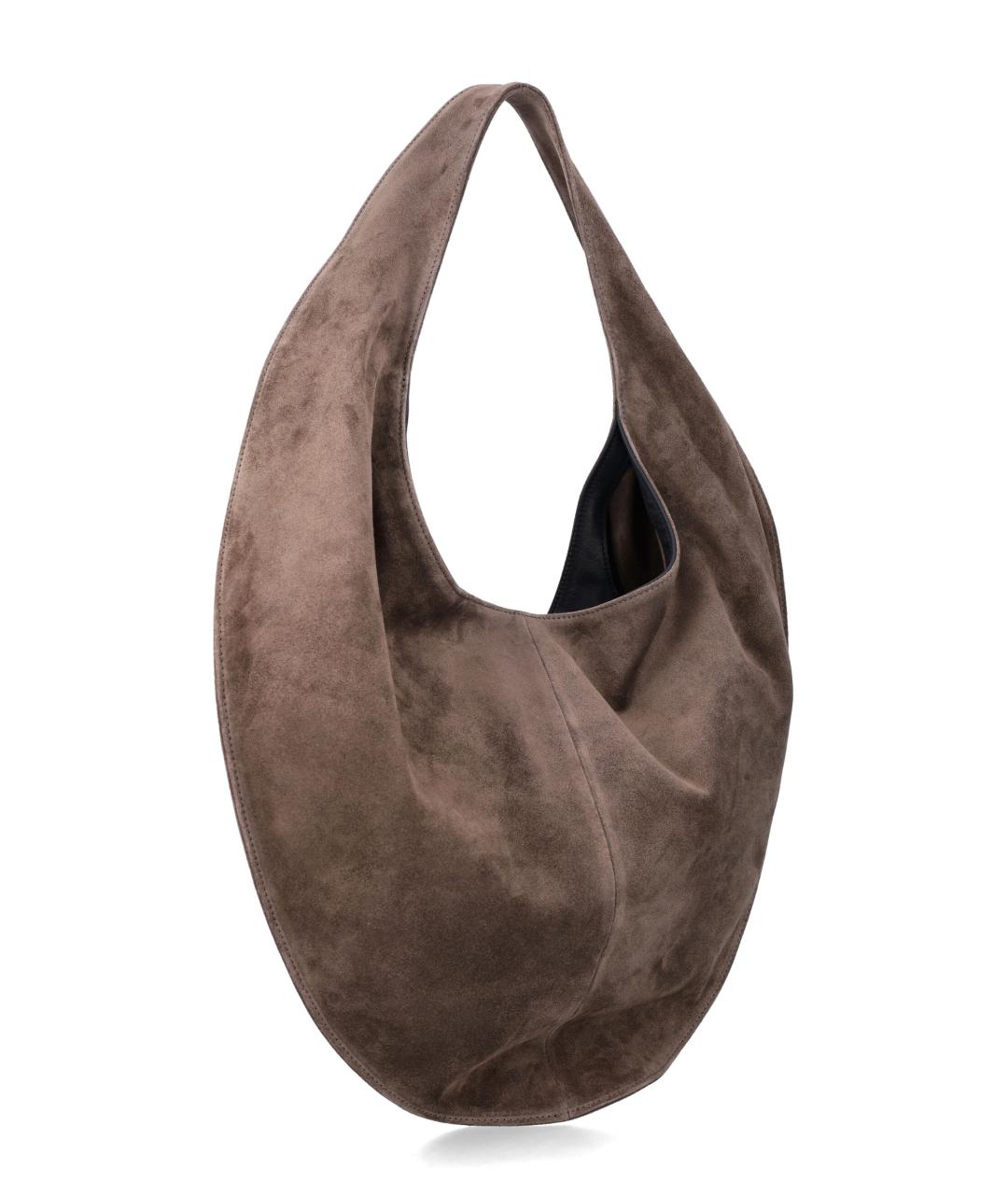 MAEDEN Серая замшевая сумка тоут, фото 2