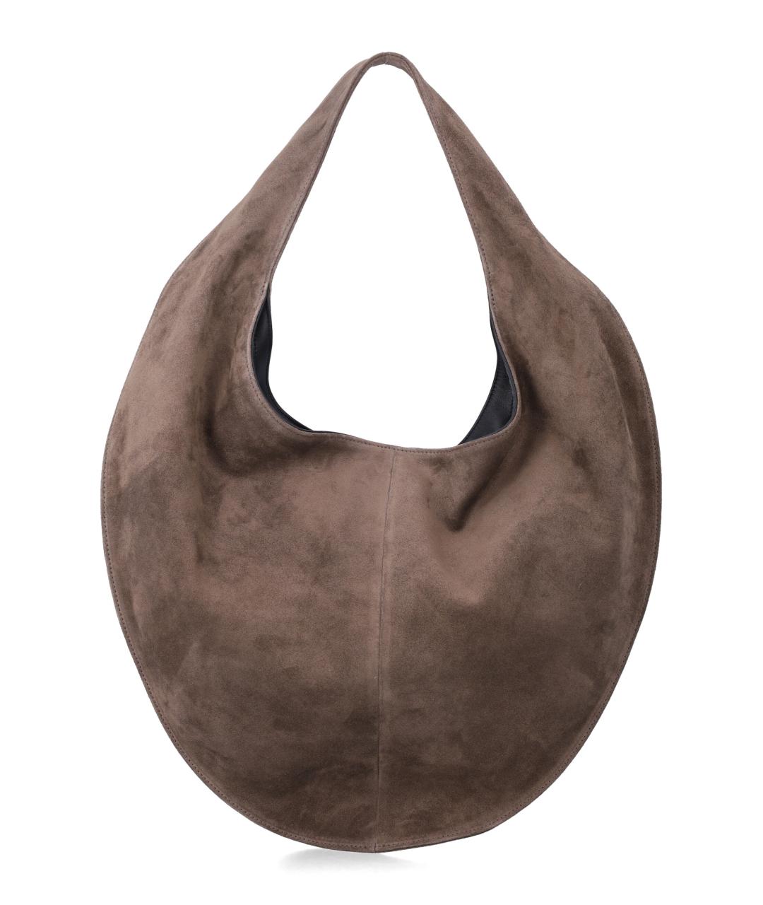 MAEDEN Серая замшевая сумка тоут, фото 1