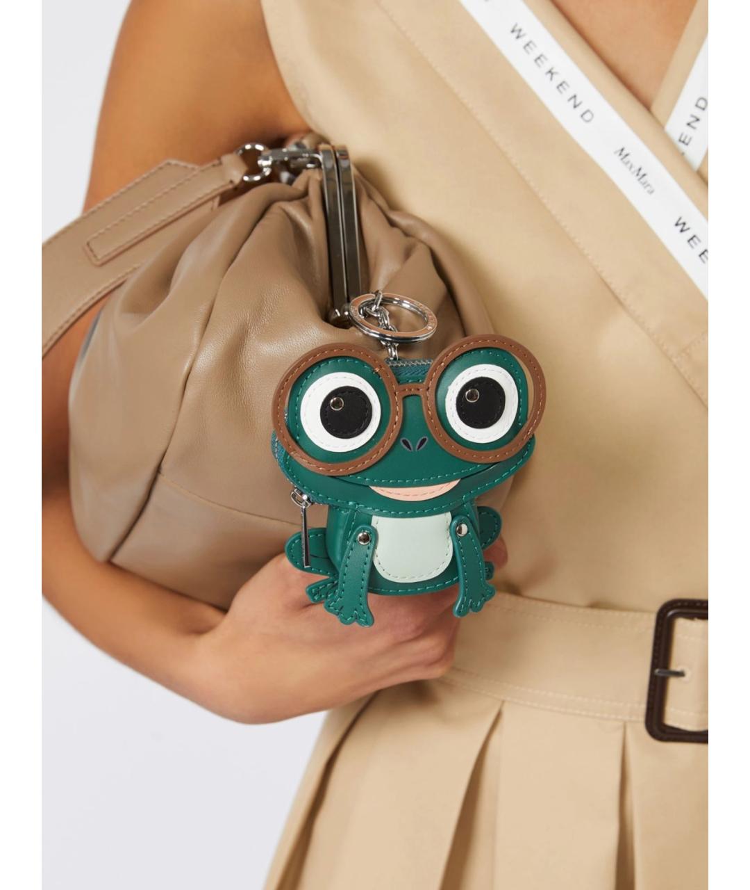 WEEKEND MAX MARA Бирюзовый брелок, фото 2