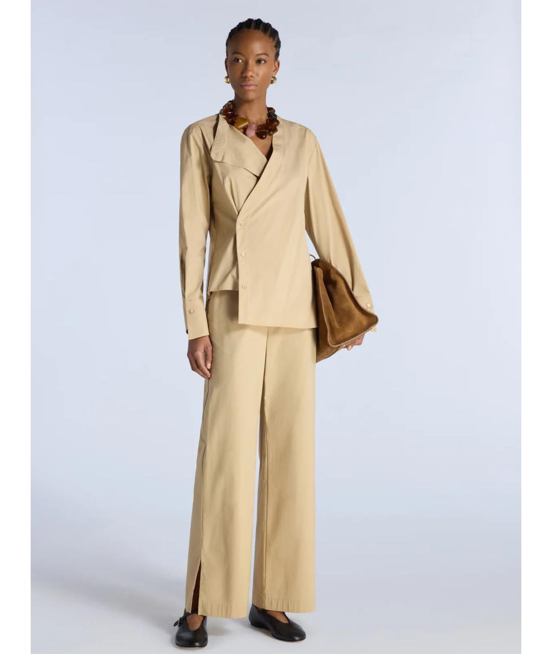 LIVIANA CONTI Хлопковые брюки широкие, фото 2