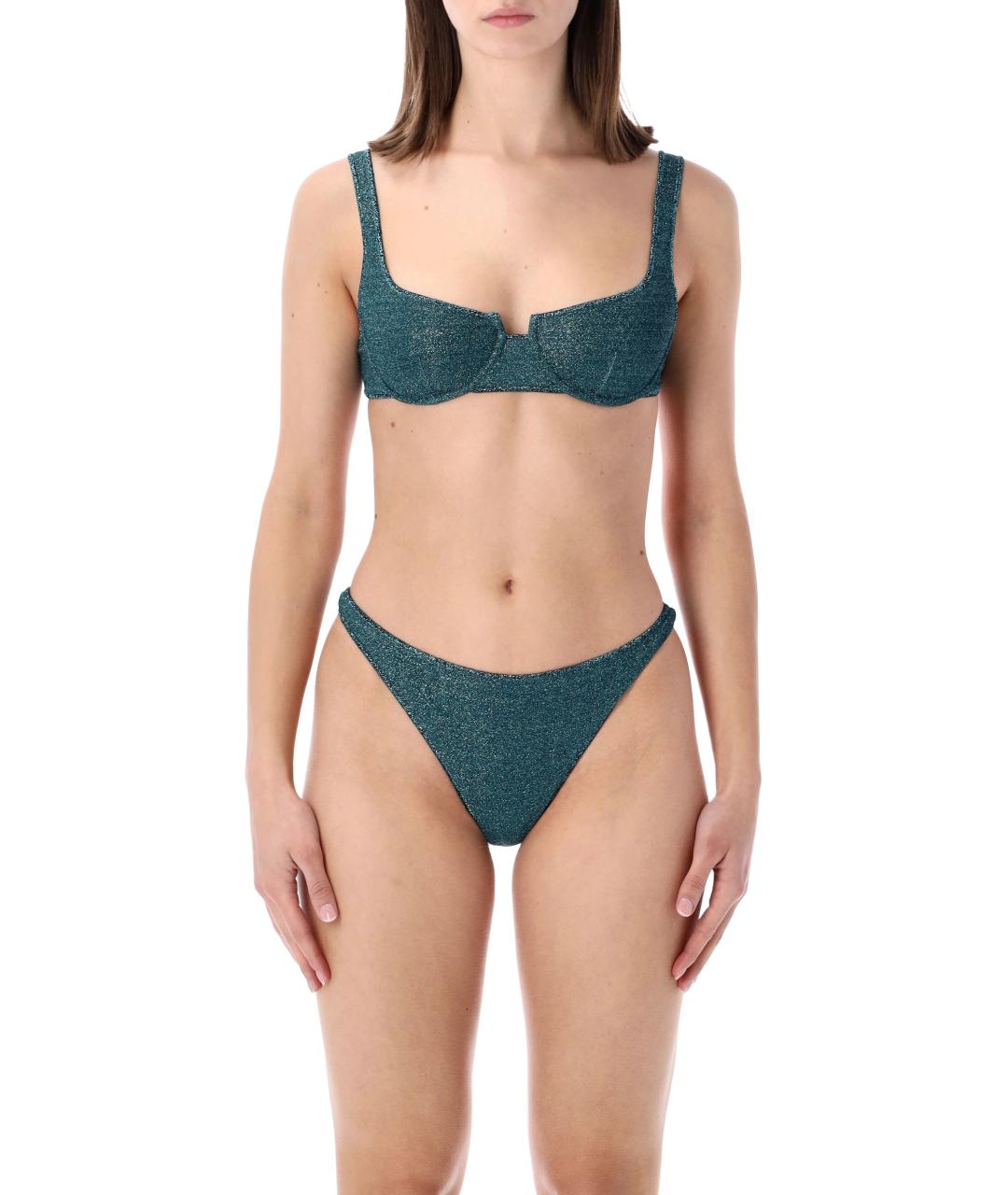 OSEREE Бирюзовый полиамидовый купальник, фото 1