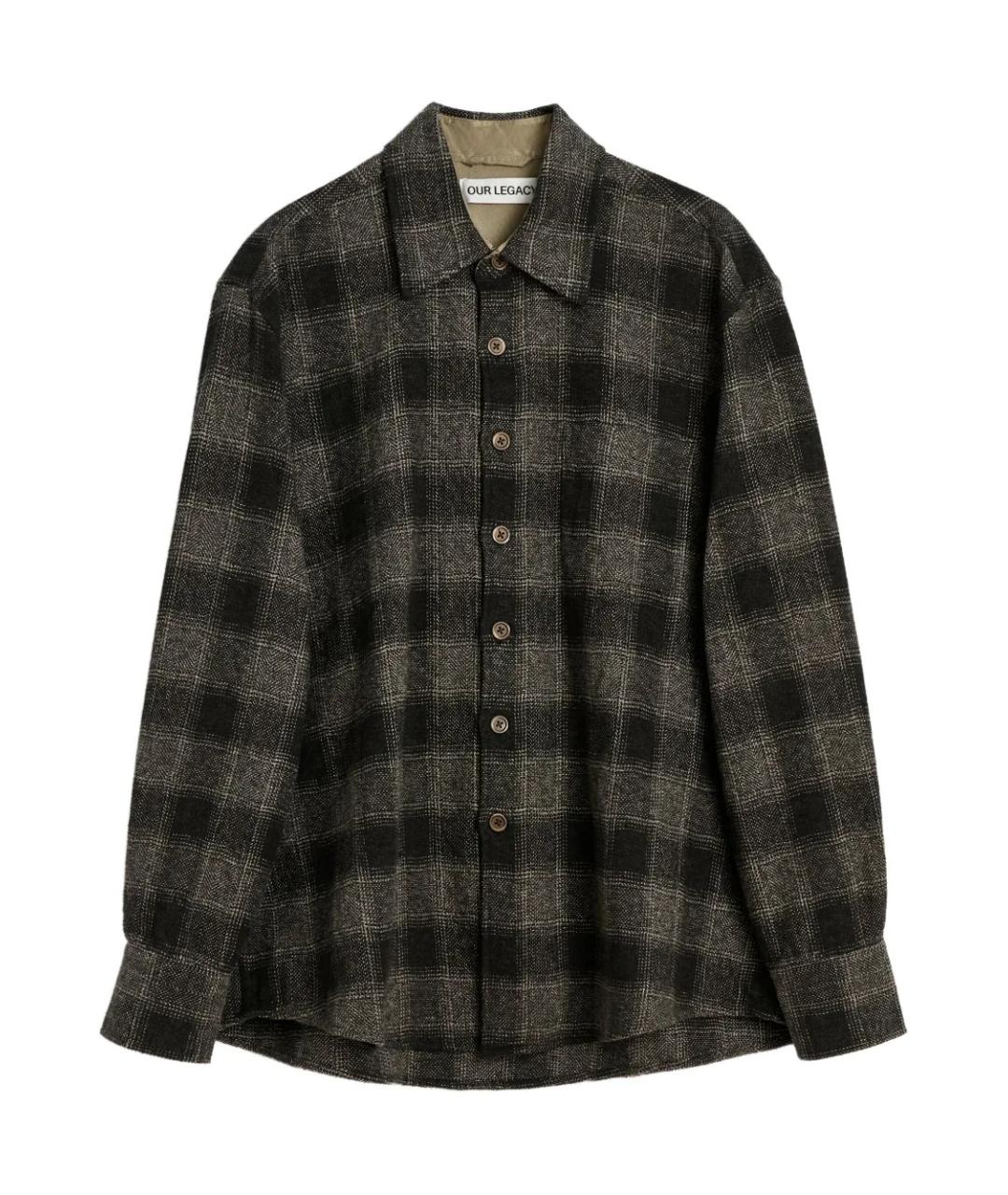 OUR LEGACY Мульти хлопковая кэжуал рубашка, фото 1