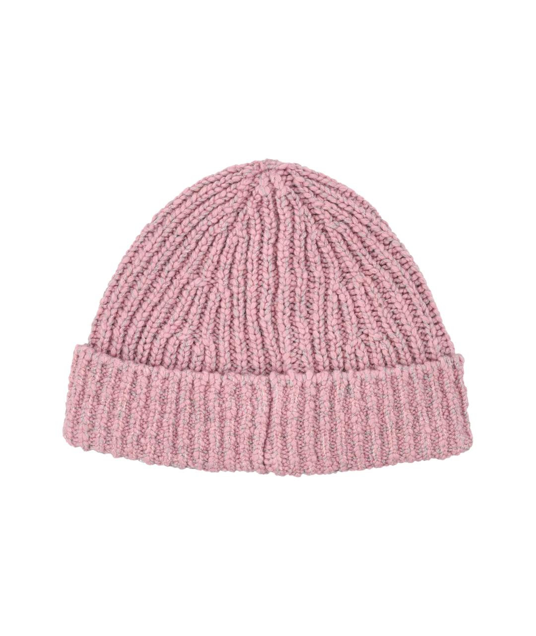 STONE ISLAND Розовая шерстяная шапка, фото 2
