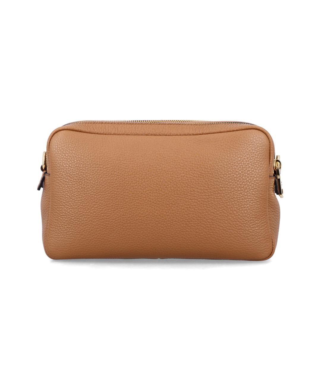 PRADA Бежевая кожаная сумка через плечо, фото 3