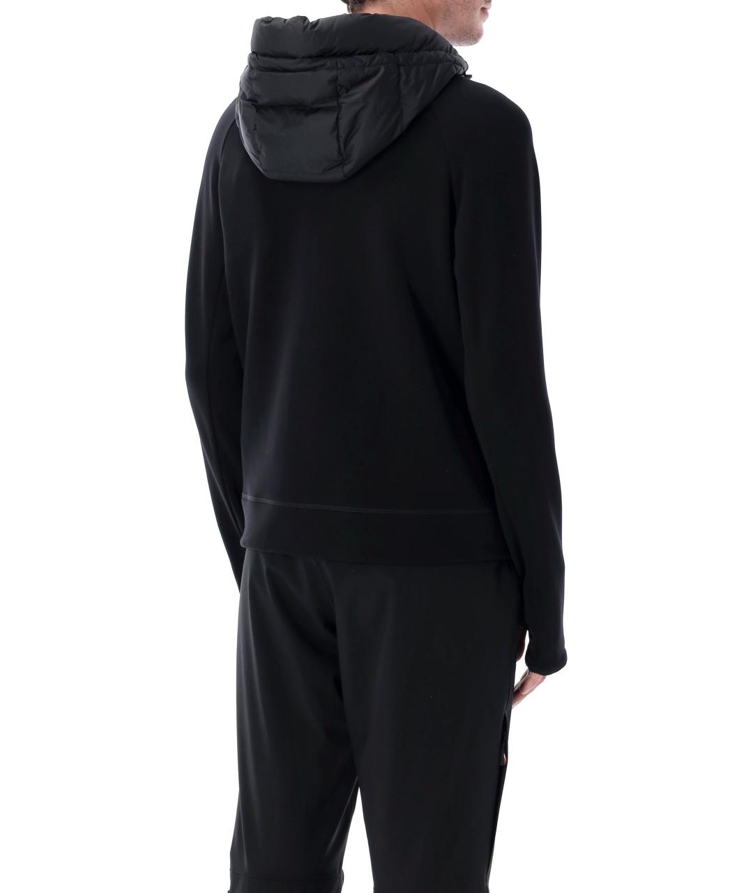 MONCLER GRENOBLE Черная полиамидовая куртка, фото 3