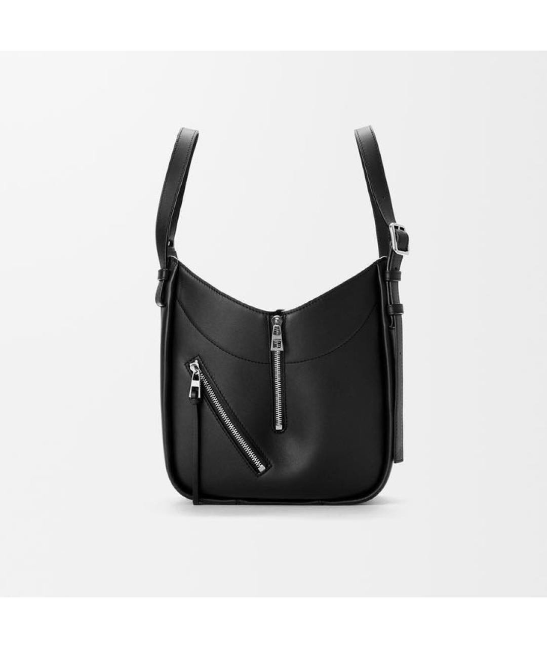 LOEWE Черная кожаная сумка через плечо, фото 5