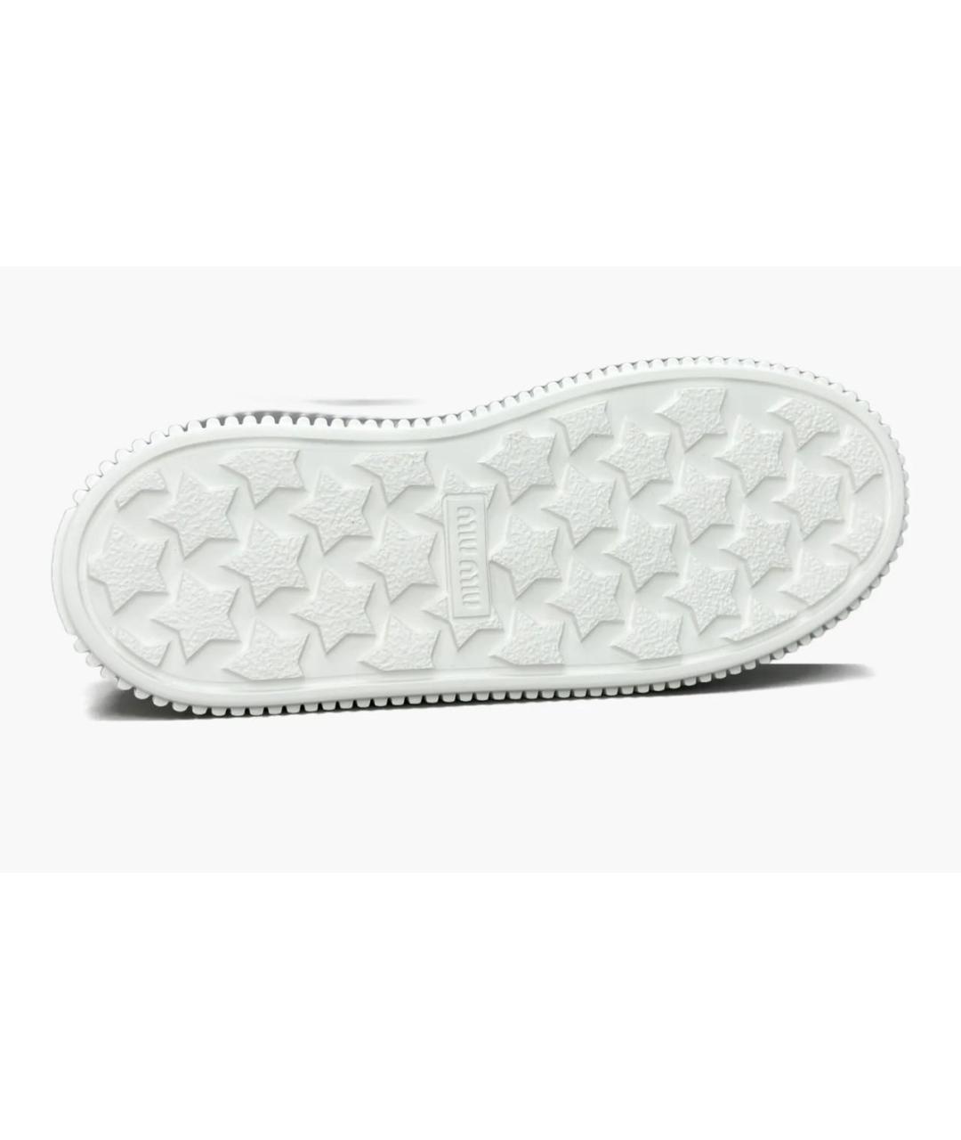 MIU MIU Коричневые замшевые кеды, фото 4