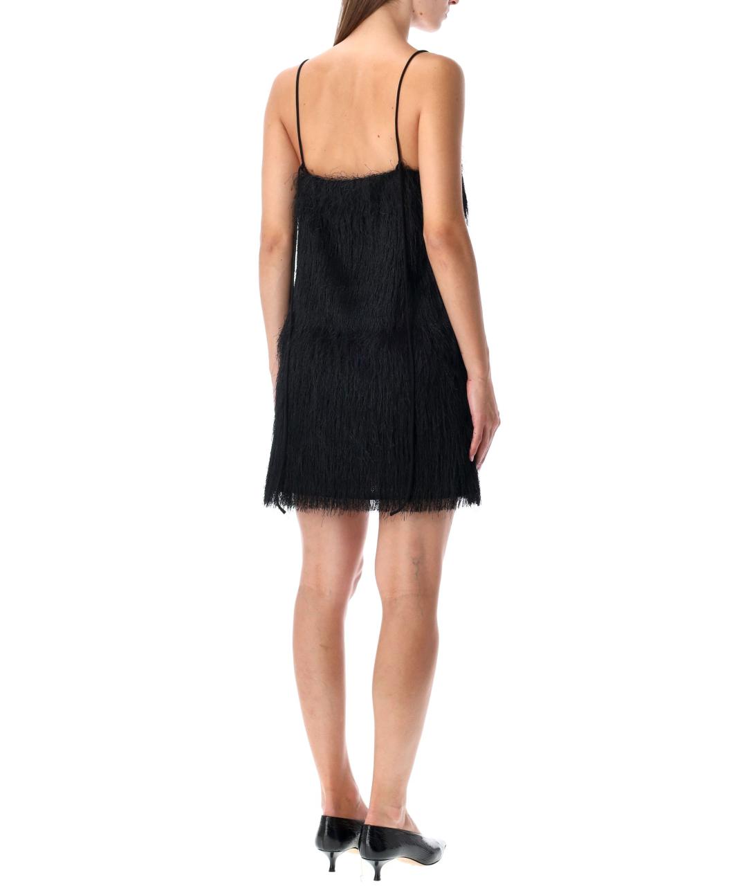 BY MALENE BIRGER Черное полиэстеровое вечернее платье, фото 3