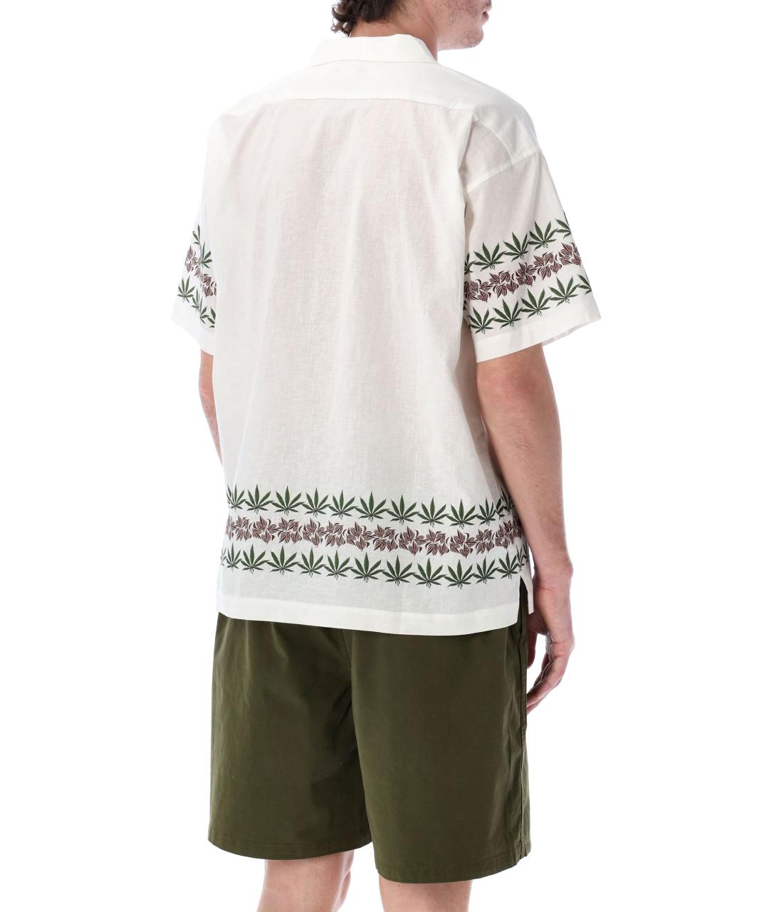 MANASTASH Белая льняная кэжуал рубашка, фото 3