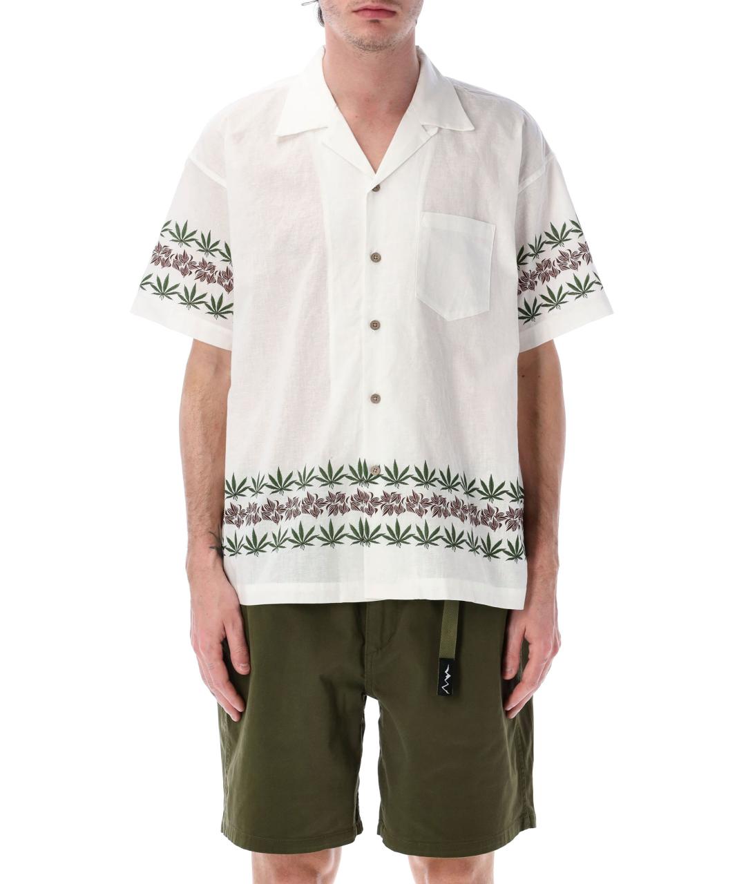 MANASTASH Белая льняная кэжуал рубашка, фото 2