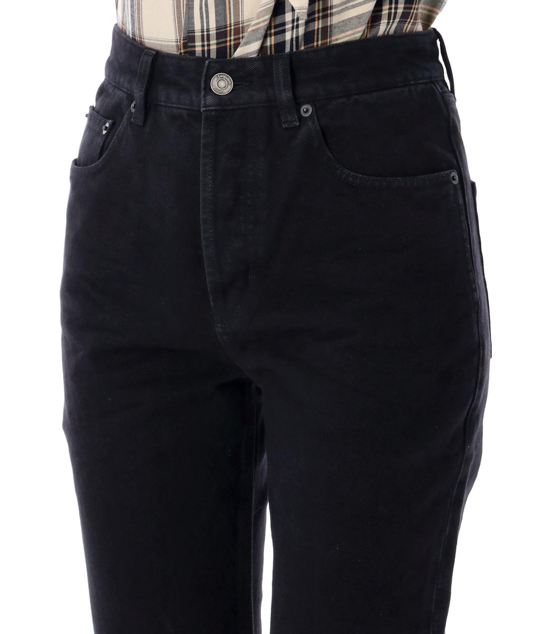 SAINT LAURENT Мульти хлопковые джинсы слим, фото 3