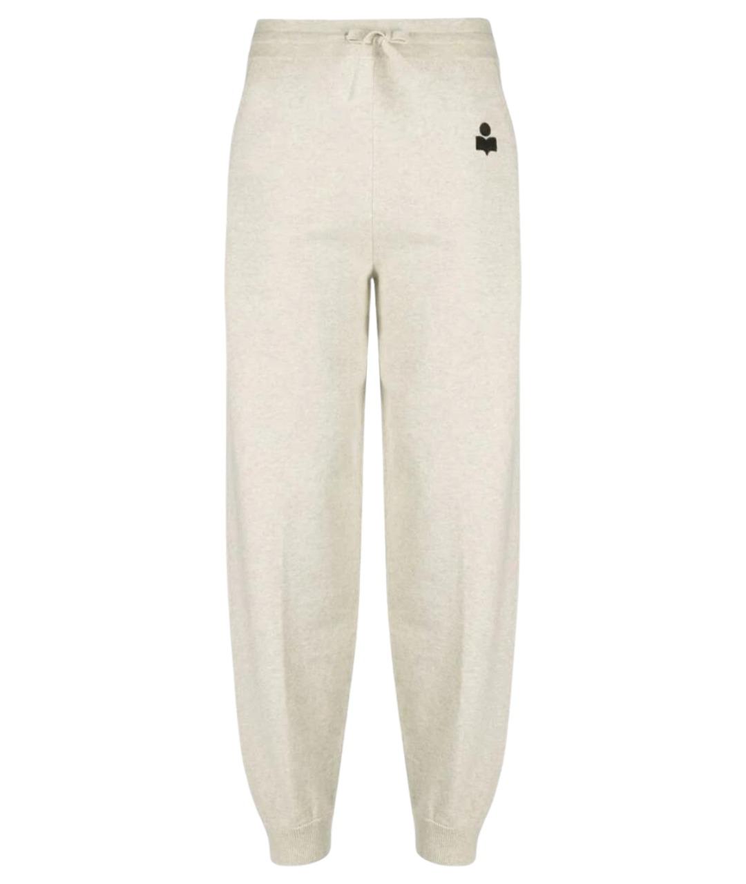 ISABEL MARANT ETOILE Серые хлопковые спортивные брюки и шорты, фото 1