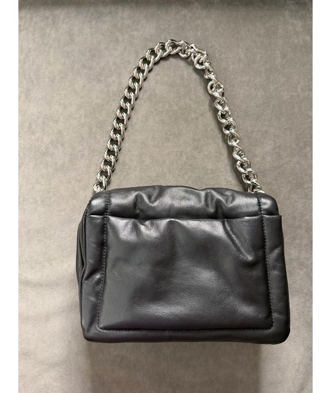 MARC JACOBS Черная кожаная сумка через плечо, фото 3