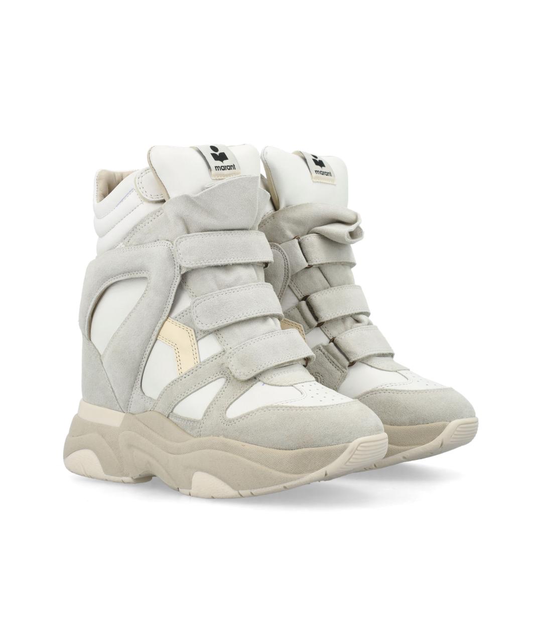 ISABEL MARANT Мульти кожаные кроссовки, фото 2