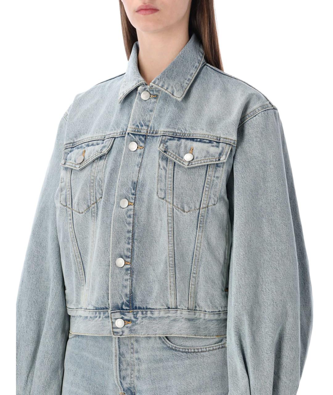 HAIKURE Голубая хлопковая куртка, фото 4