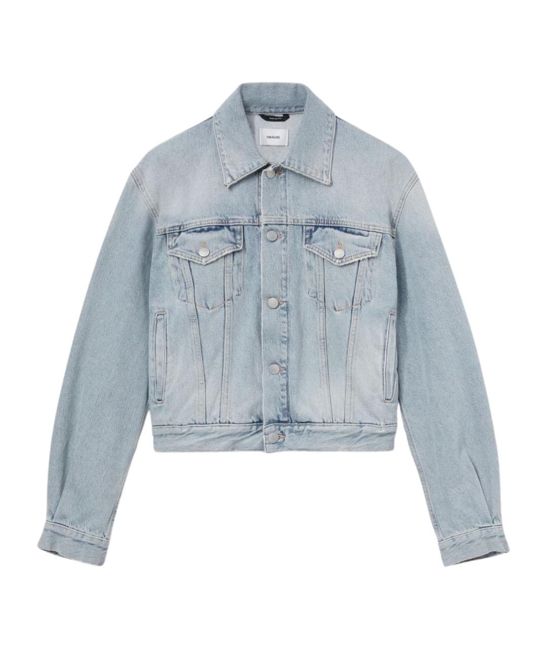 HAIKURE Голубая хлопковая куртка, фото 1