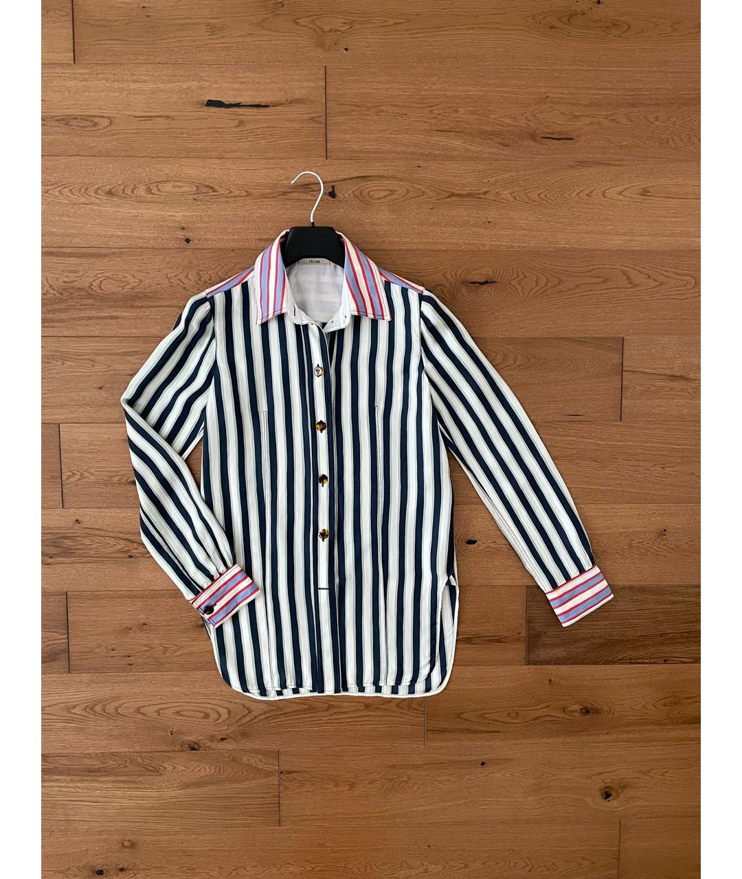 CELINE Мульти хлопковая рубашка, фото 5