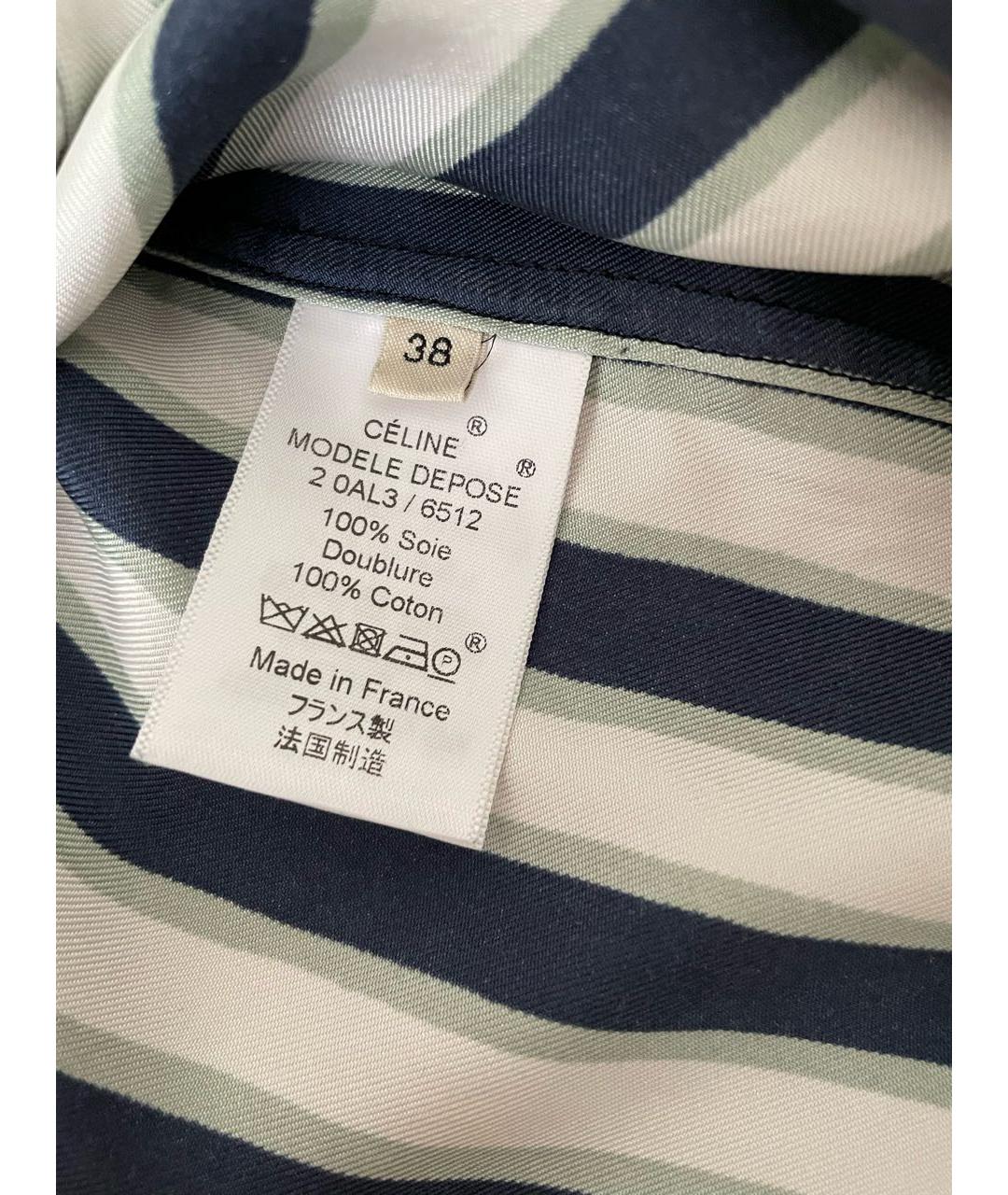 CELINE Мульти хлопковая рубашка, фото 4