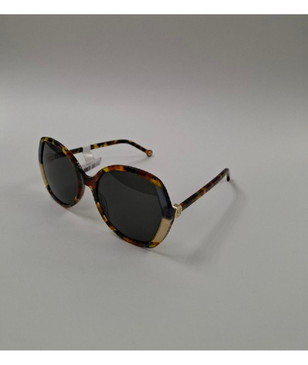 CAROLINA HERRERA Зеленые пластиковые солнцезащитные очки, фото 2