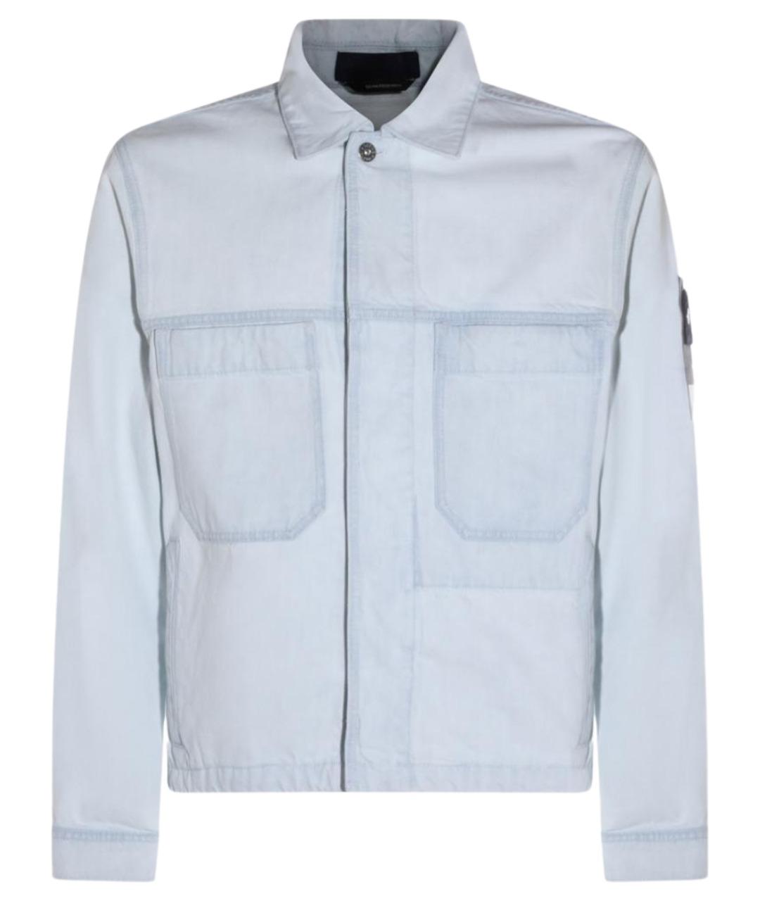 STONE ISLAND Синяя хлопковая куртка, фото 1