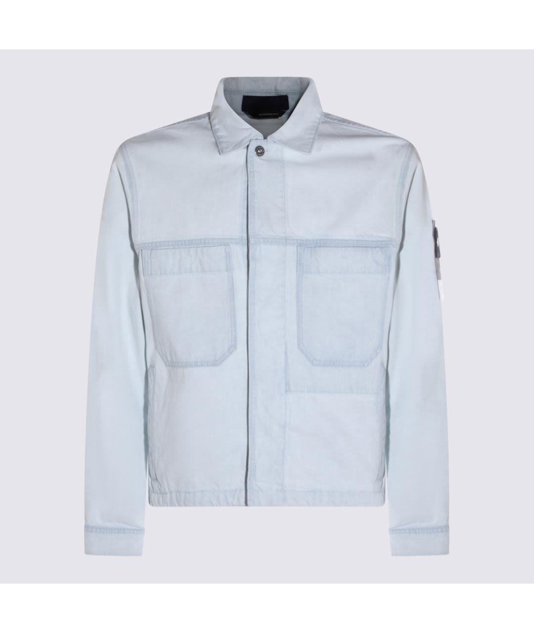 STONE ISLAND Синяя хлопковая куртка, фото 5