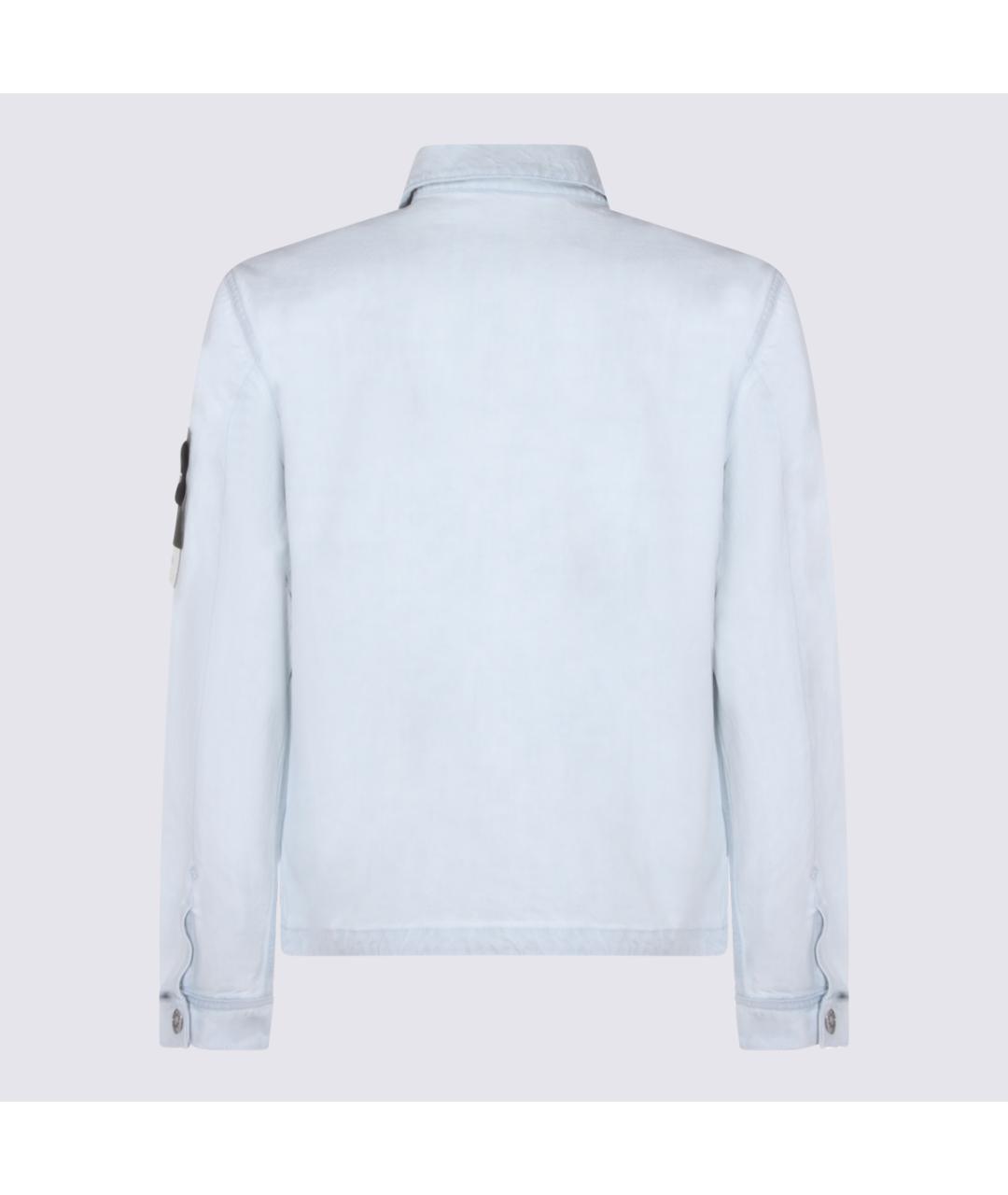 STONE ISLAND Синяя хлопковая куртка, фото 2