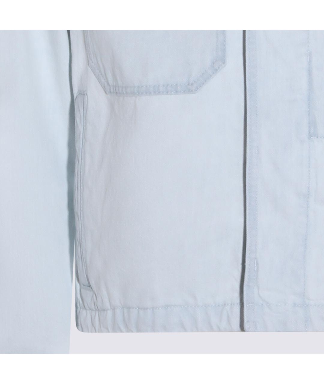 STONE ISLAND Синяя хлопковая куртка, фото 4