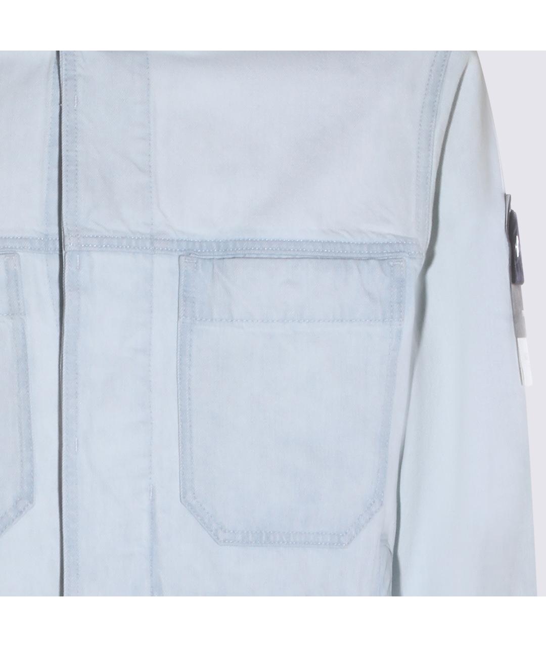 STONE ISLAND Синяя хлопковая куртка, фото 3