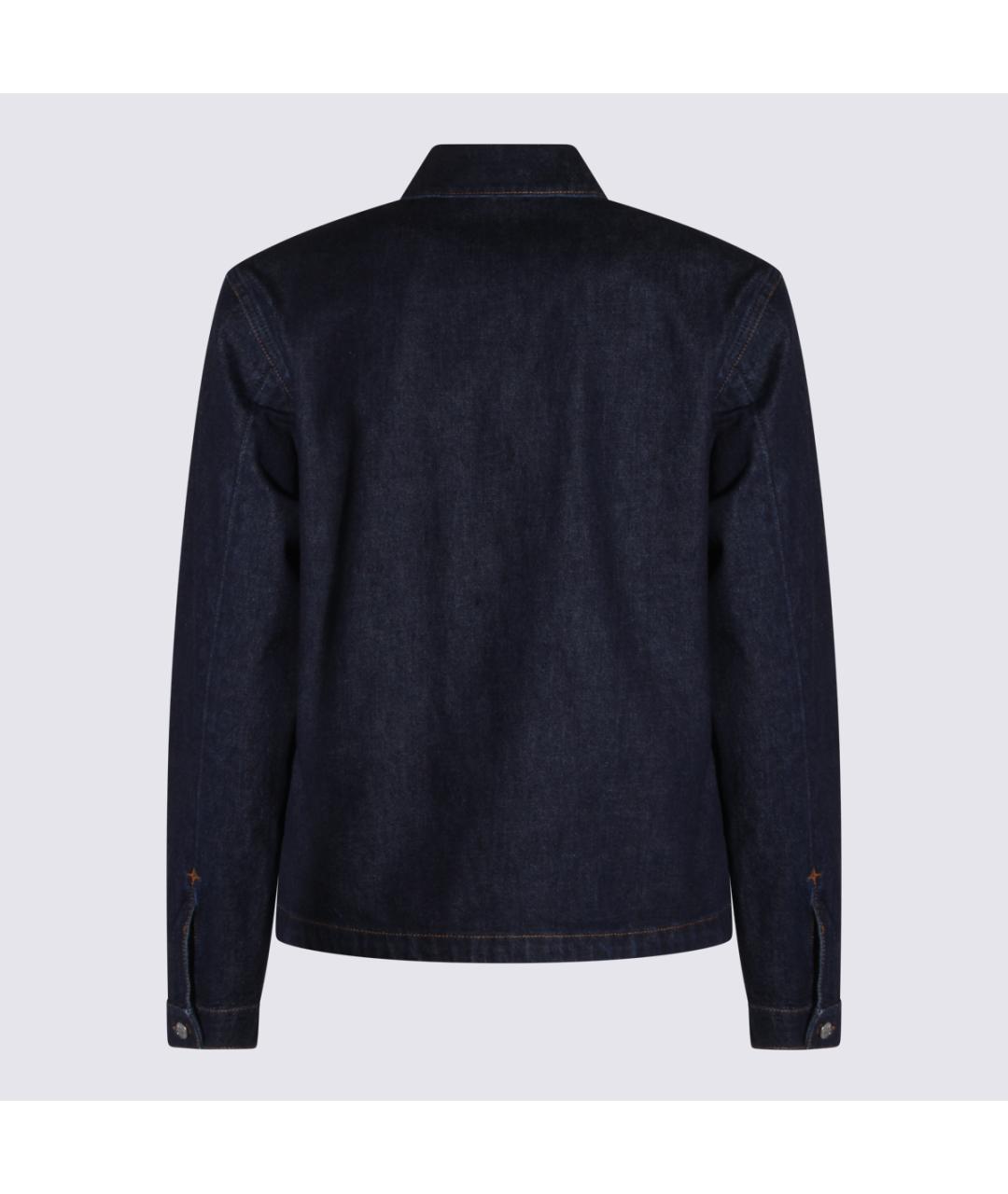 STONE ISLAND Синяя хлопковая куртка, фото 2