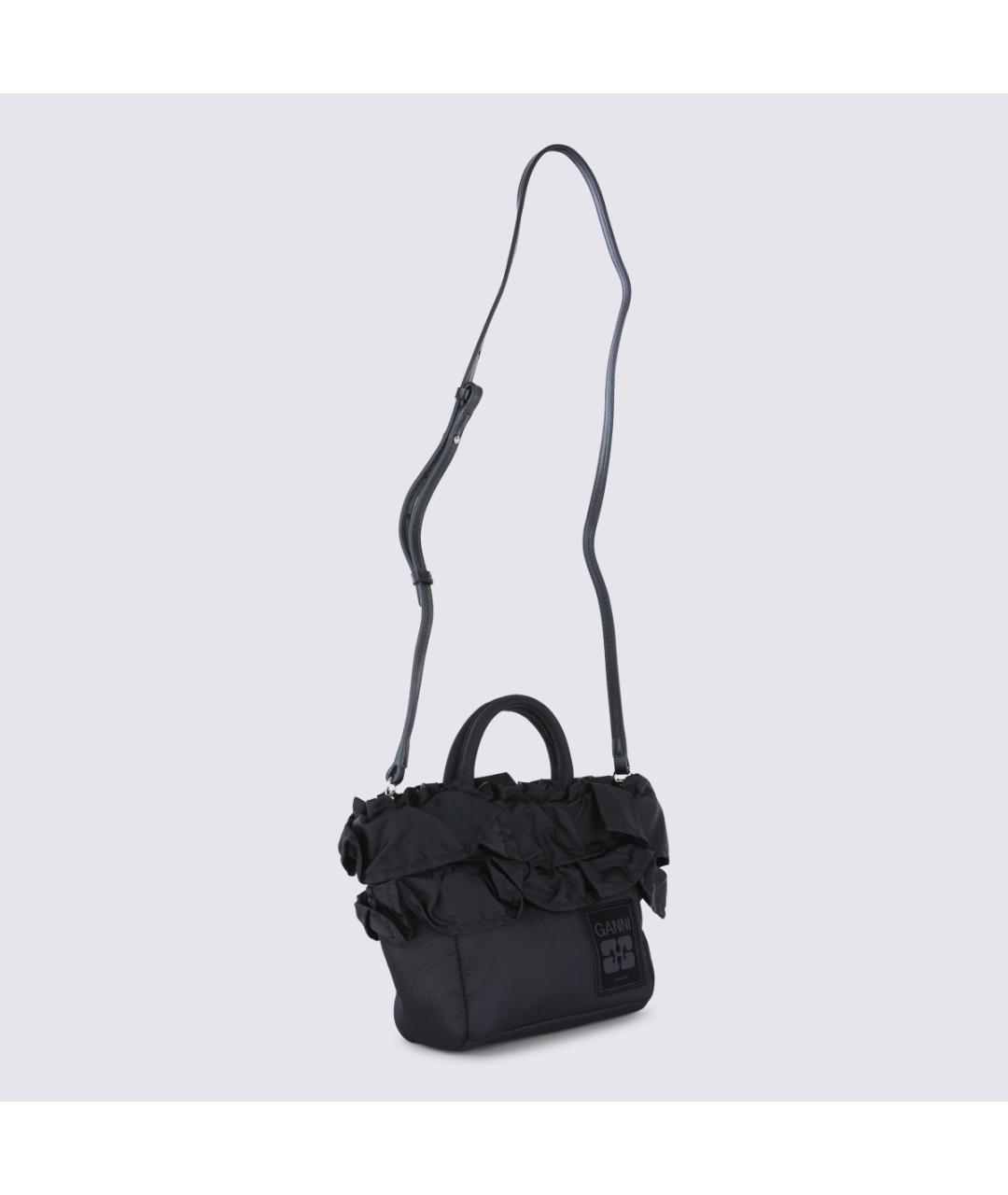 GANNI Черная сумка через плечо, фото 2