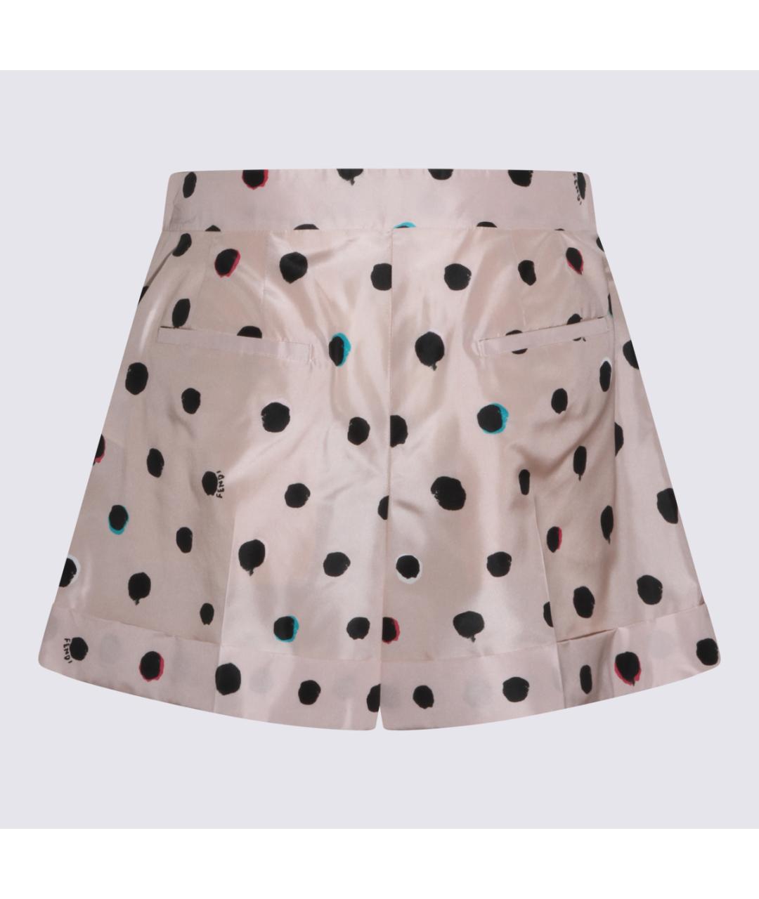 FENDI Шелковые шорты, фото 2