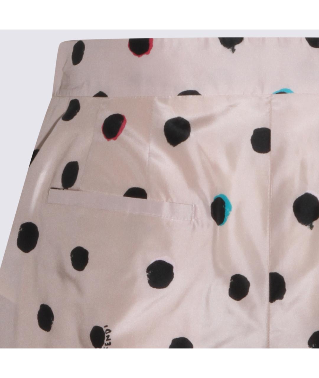 FENDI Шелковые шорты, фото 4