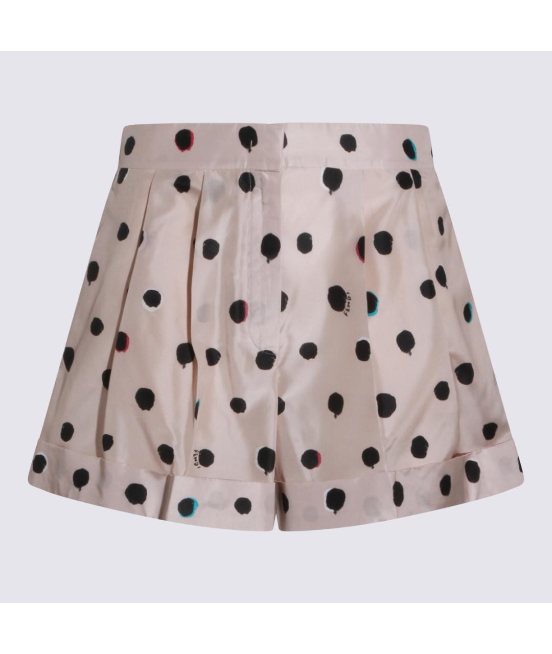 FENDI Шелковые шорты, фото 5