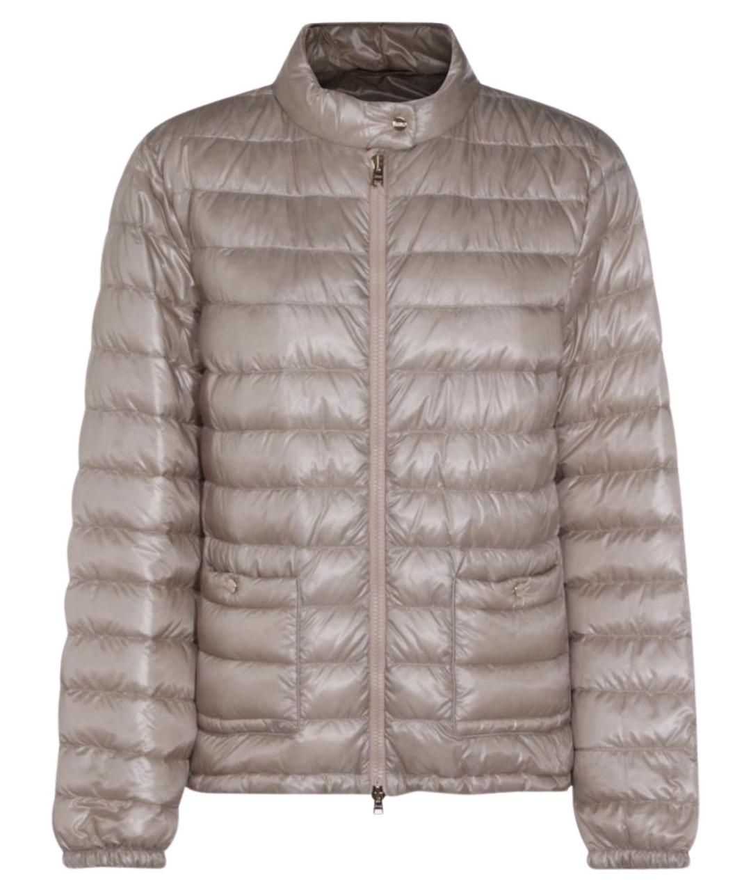 HERNO Бежевая полиамидовая куртка, фото 1