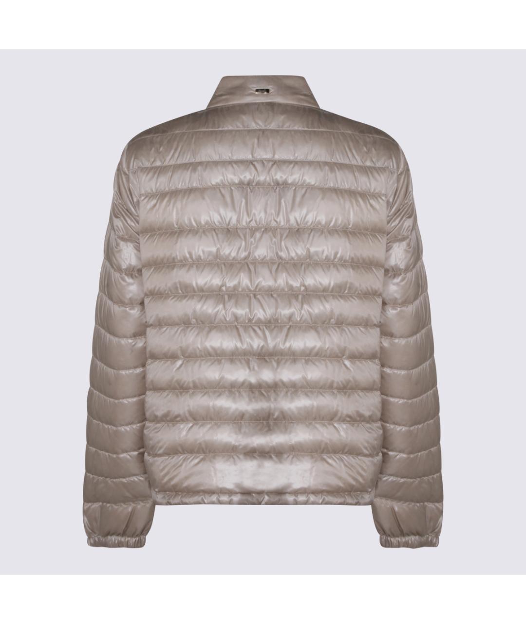 HERNO Бежевая полиамидовая куртка, фото 2