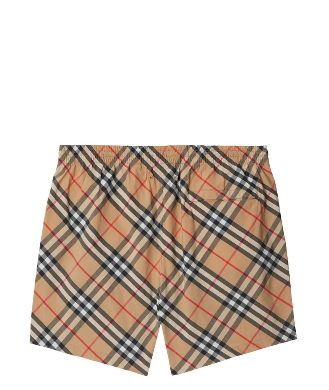 BURBERRY Бежевые полиамидовые плавки, фото 2