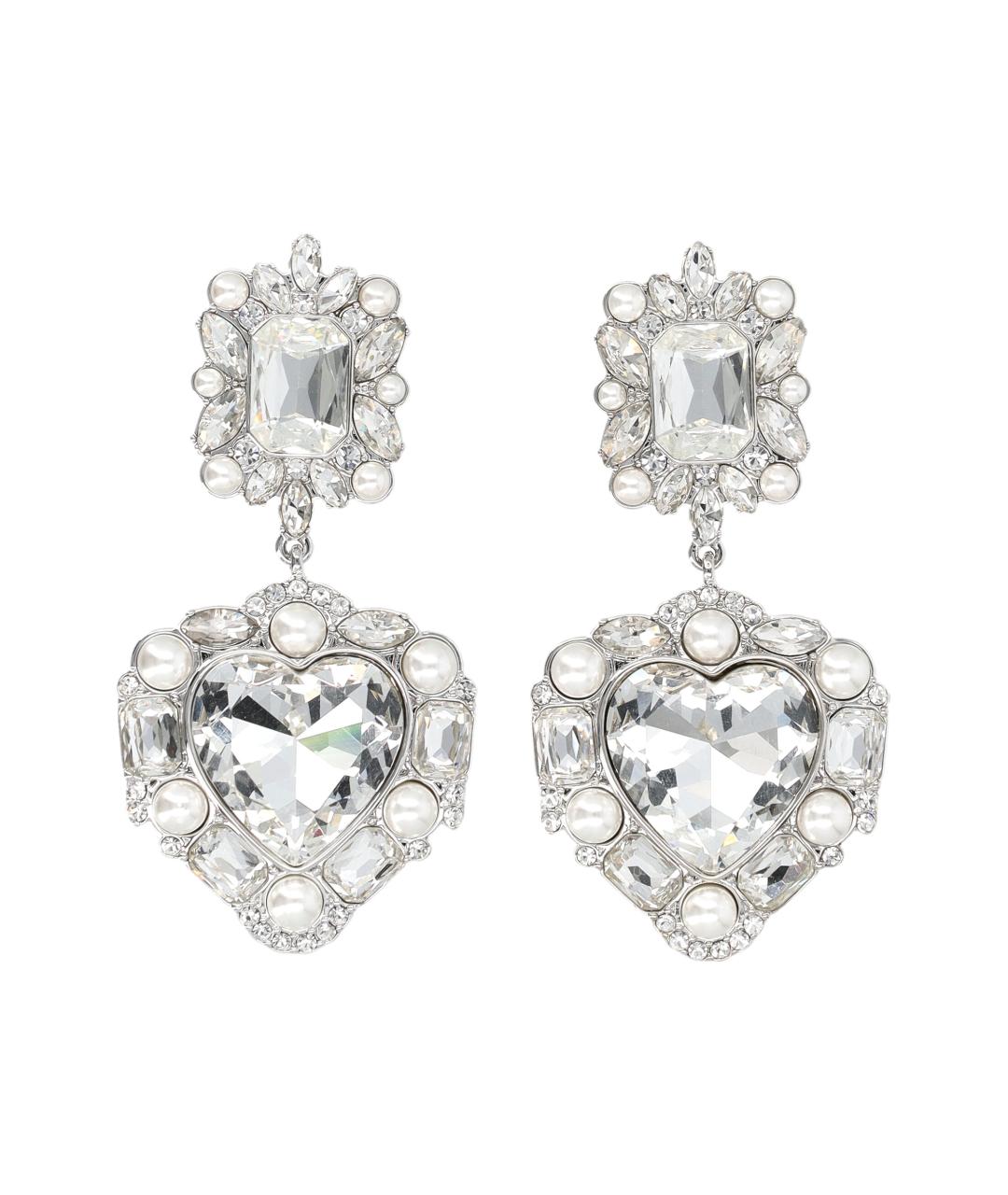 SELF-PORTRAIT Серебряные металлические серьги, фото 1