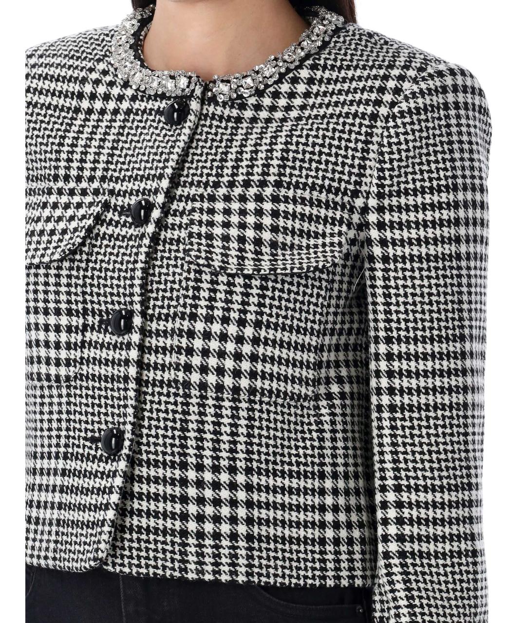 SELF-PORTRAIT Мульти полиэстеровый жакет/пиджак, фото 4