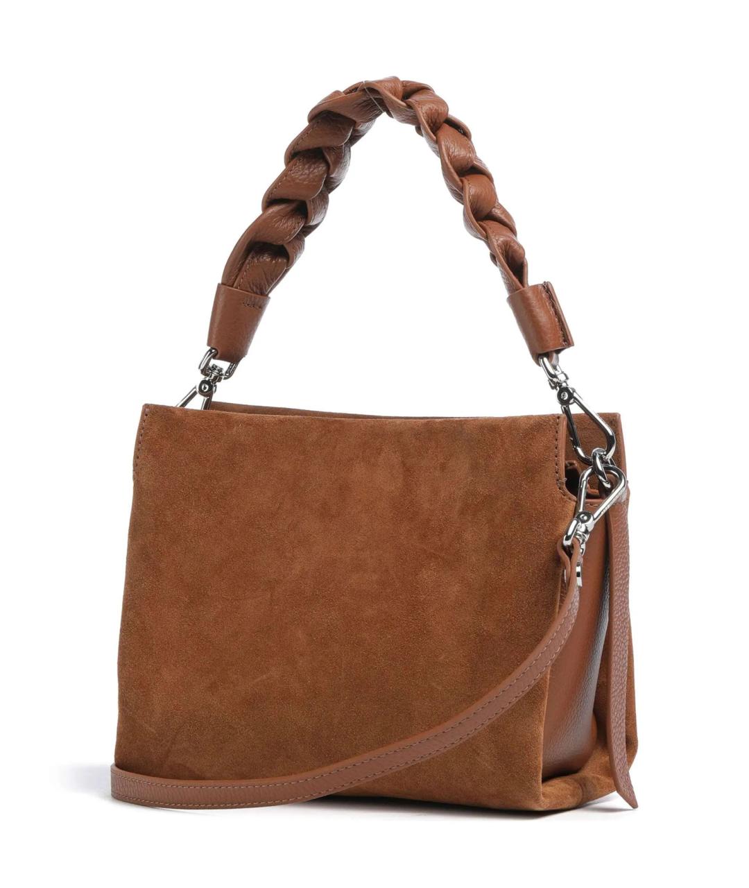 COCCINELLE Коричневая кожаная сумка через плечо, фото 2