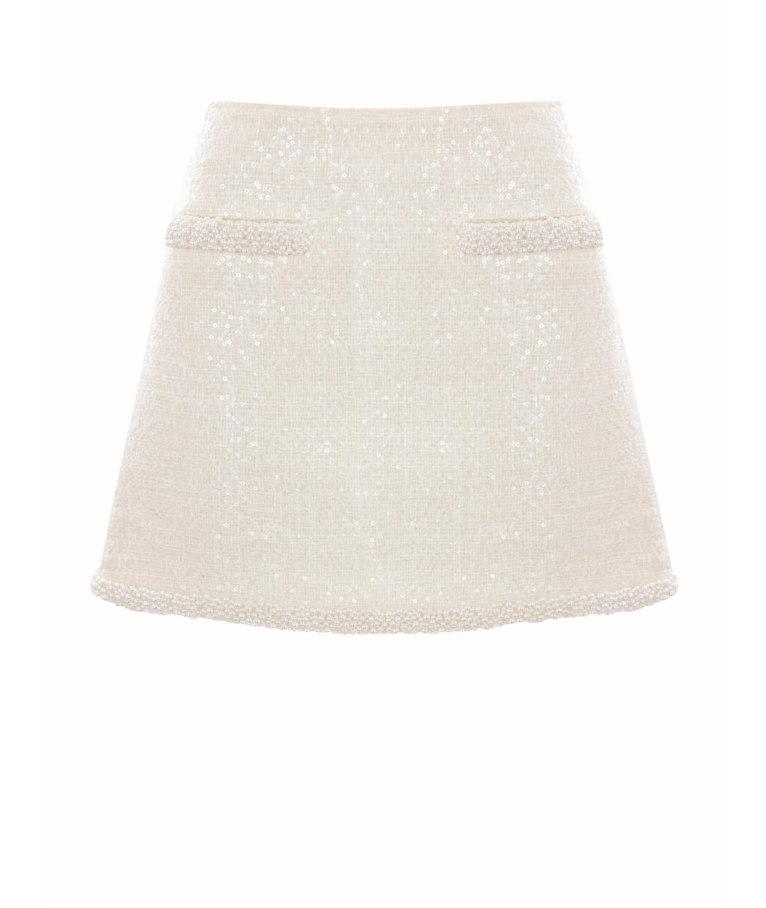 SELF-PORTRAIT Белая юбка мини, фото 1