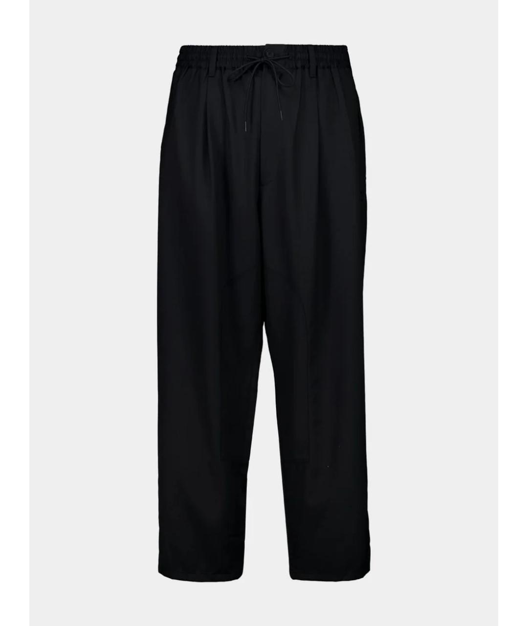 Y-3 Черные полиэстеровые повседневные брюки, фото 5