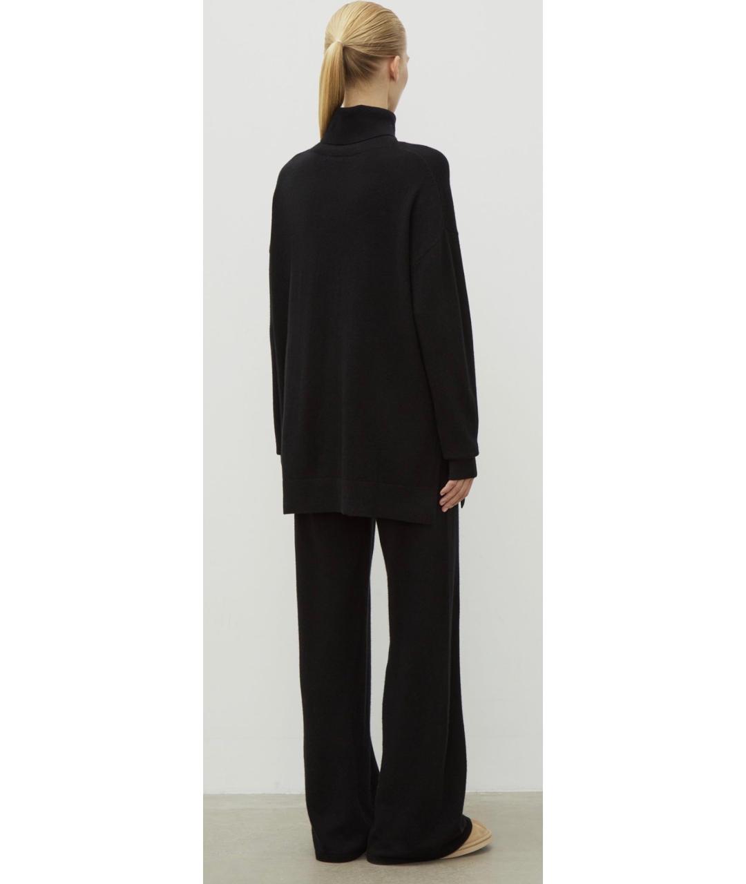 12 STOREEZ Черный шерстяной костюм с брюками, фото 4