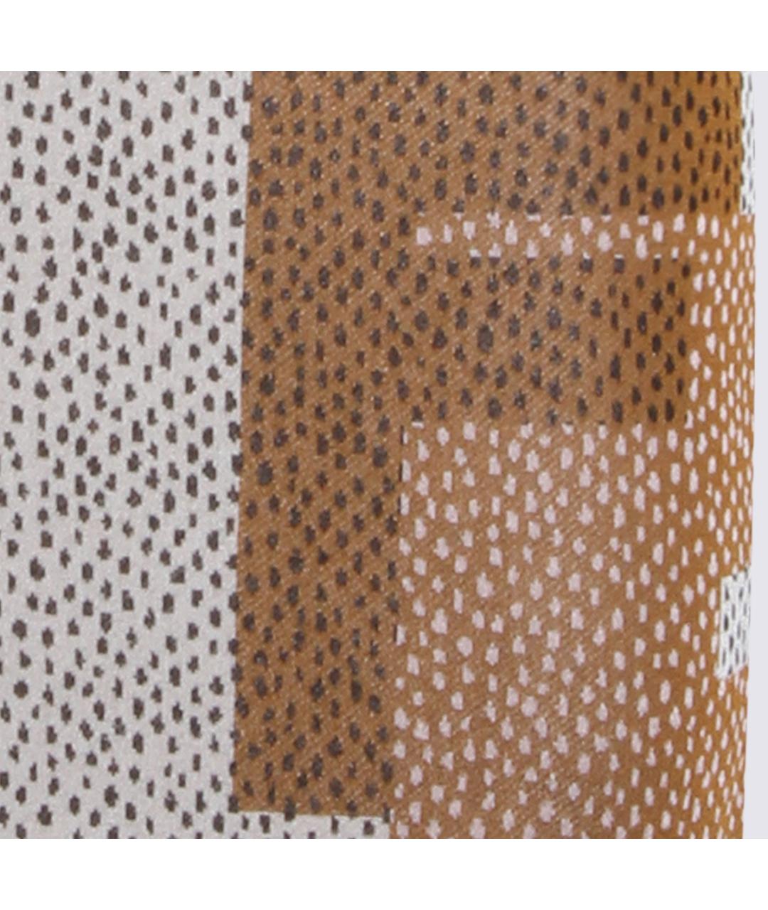 FENDI Мульти хлопковое повседневное платье, фото 3