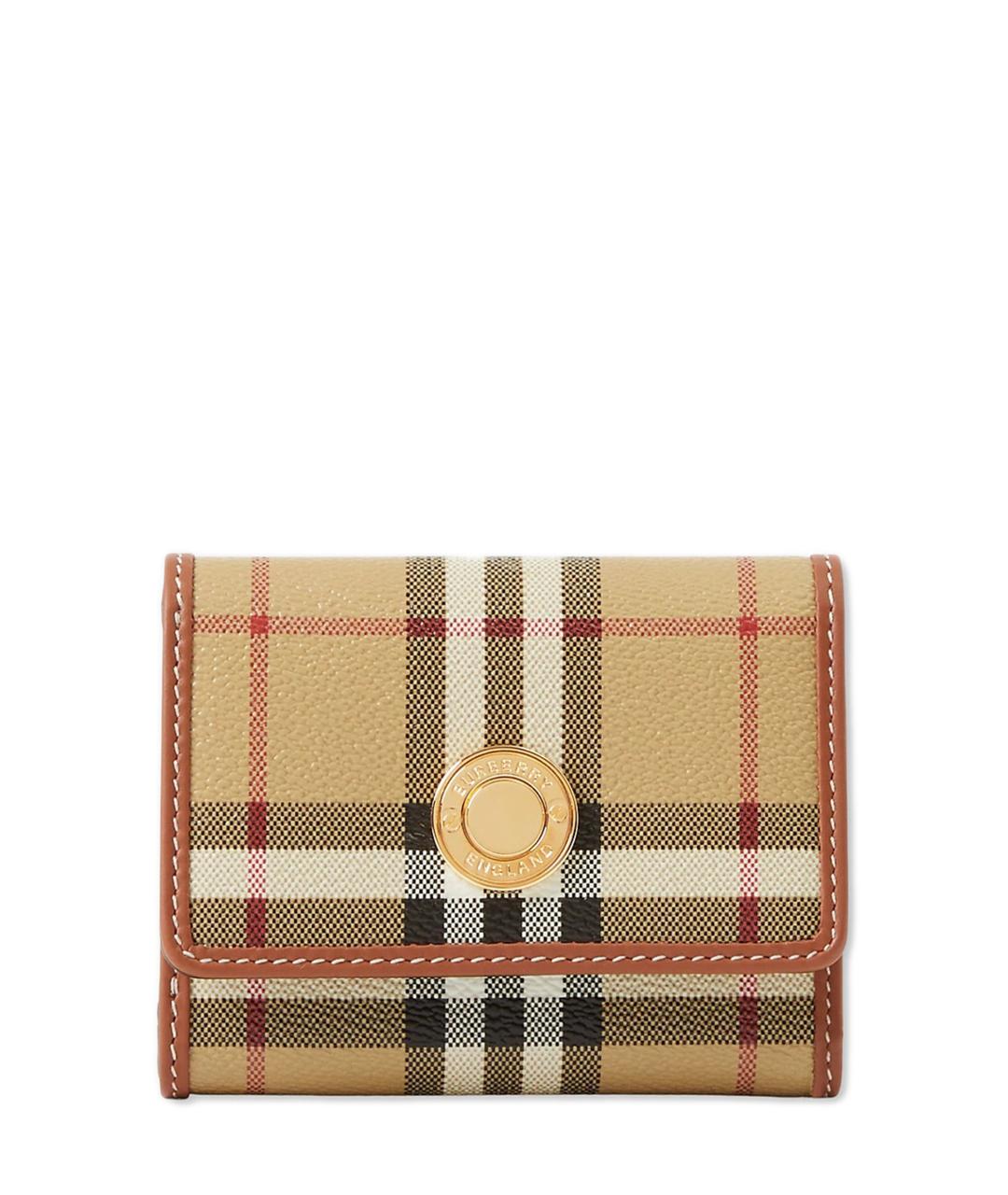 BURBERRY Бежевый кошелек, фото 1