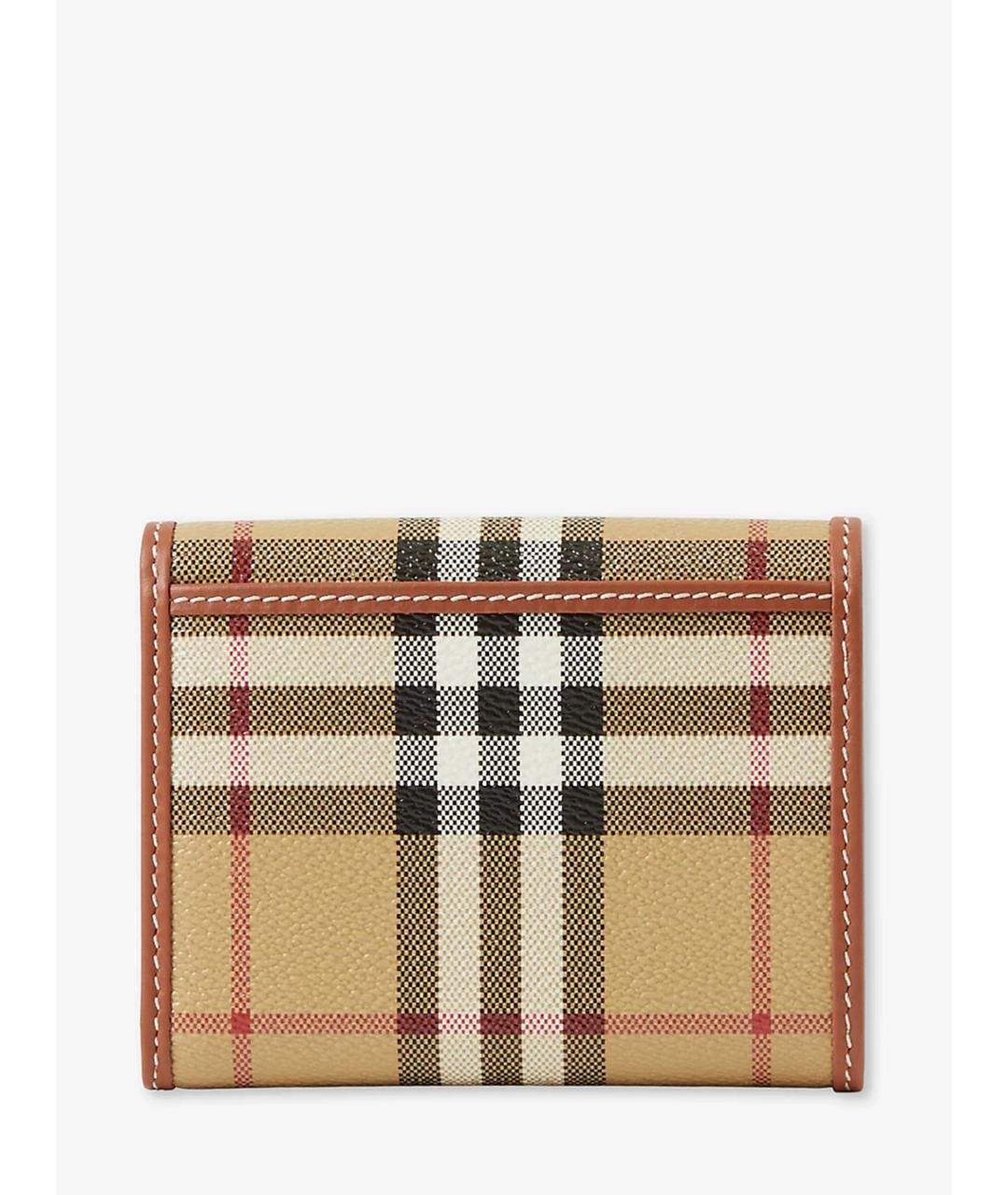 BURBERRY Бежевый кошелек, фото 4