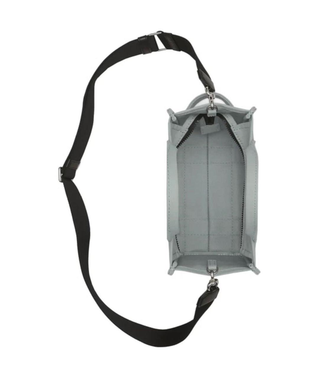 MARC JACOBS Серая тканевая сумка тоут, фото 8