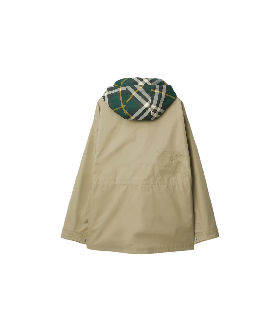 BURBERRY Бежевая куртка, фото 3