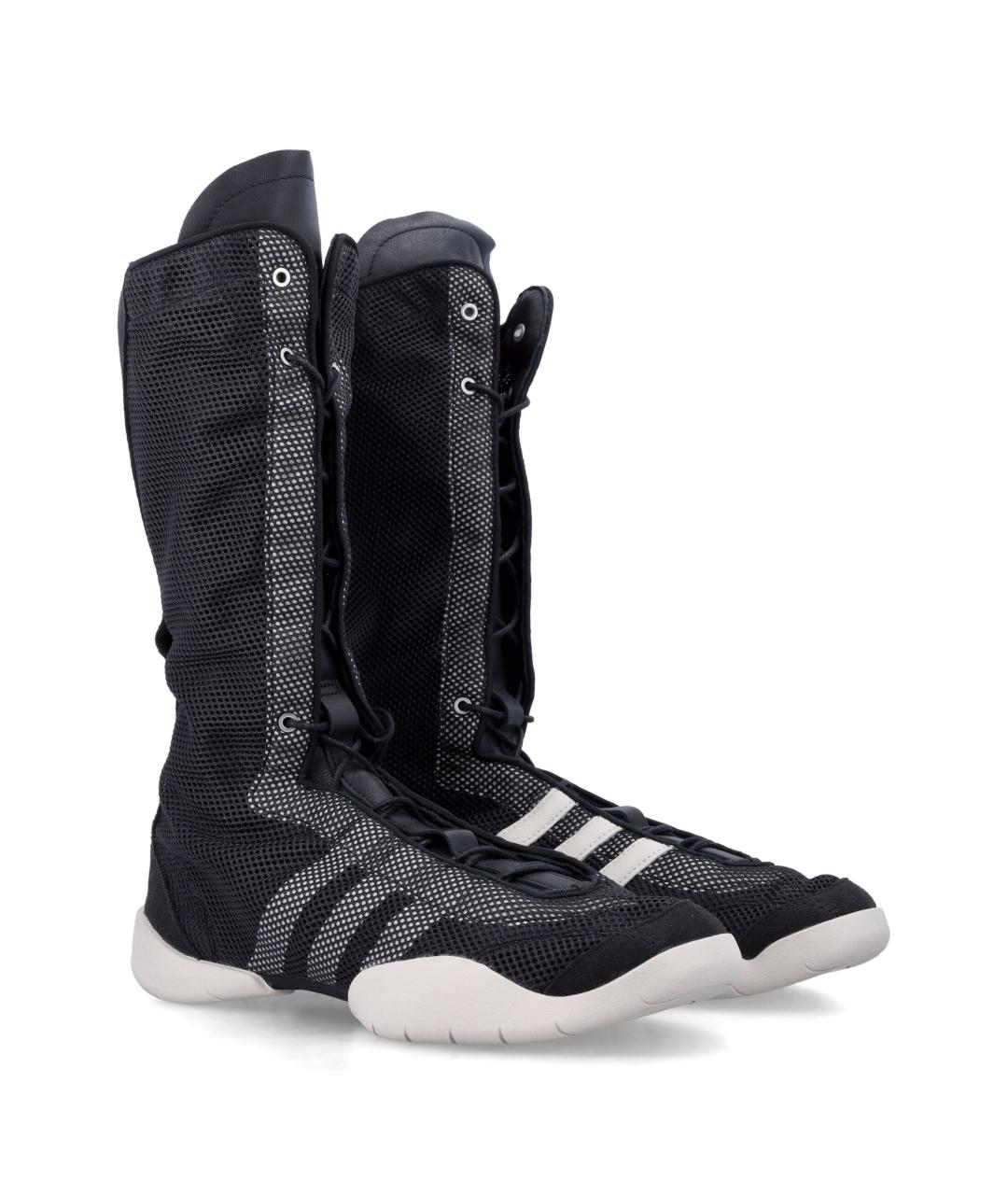 Y-3 Черные текстильные кроссовки, фото 2